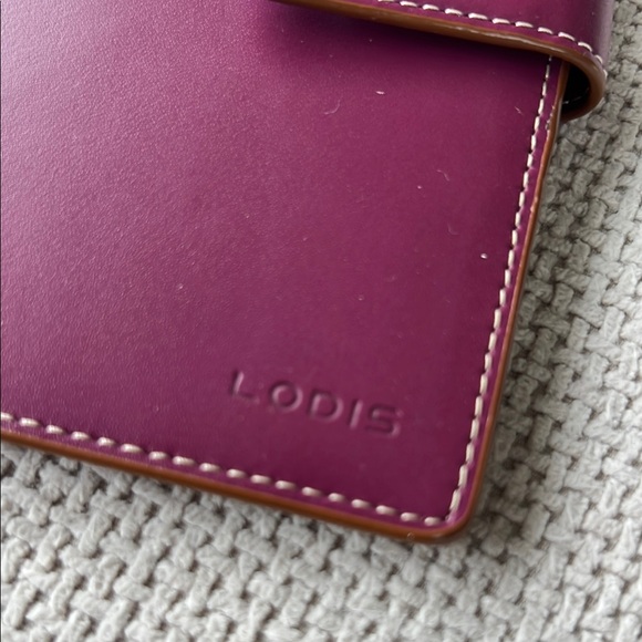 Lodis Purple Leather Notebook Cover - Picture 4 of 7